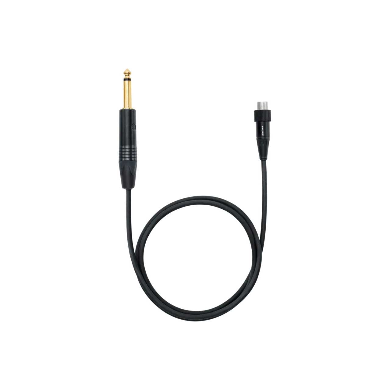 Shure WA305 Premium threaded locking TQG connector guitar cable (functions with GLXD1, ULXD1, AXT100)