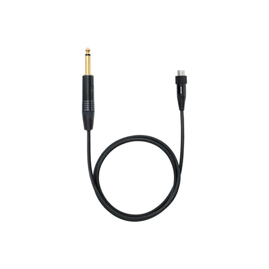 Shure WA305 Premium threaded locking TQG connector guitar cable (functions with GLXD1, ULXD1, AXT100)