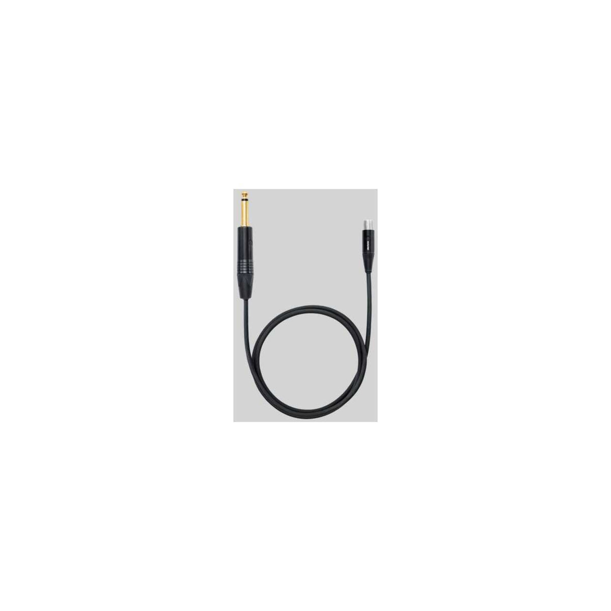 Shure WA306 Premium push button TQG connector guitar cable (for use with PG1, PGX1, PGXD1, BLX1, SLX1, ULX1, UR1, UR1M Bodypack transmitters)