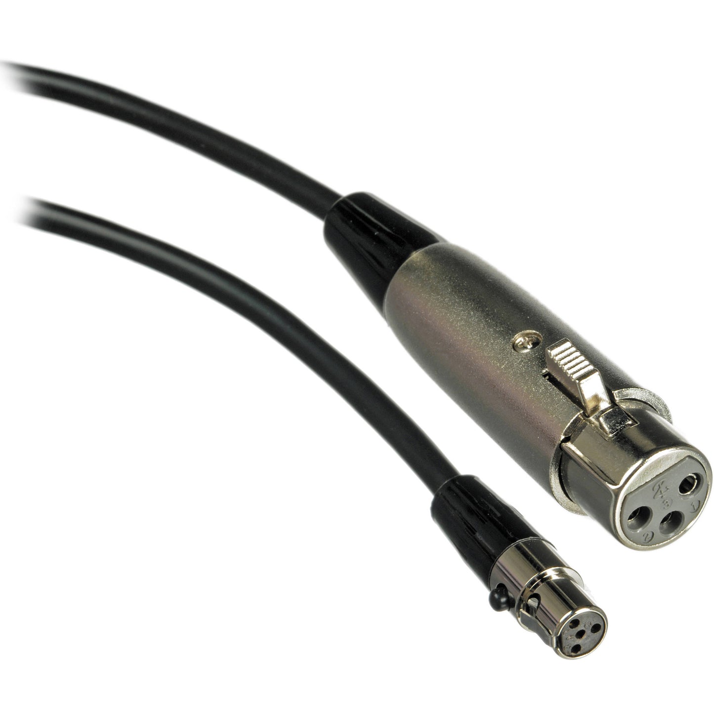 Shure WA310 4' Microphone Adapter Cable, 4-Pin Mini Connector (TA4F) to XLR(F) Connector, used with PG1, PGX1, SLX1, LX1, U1, U