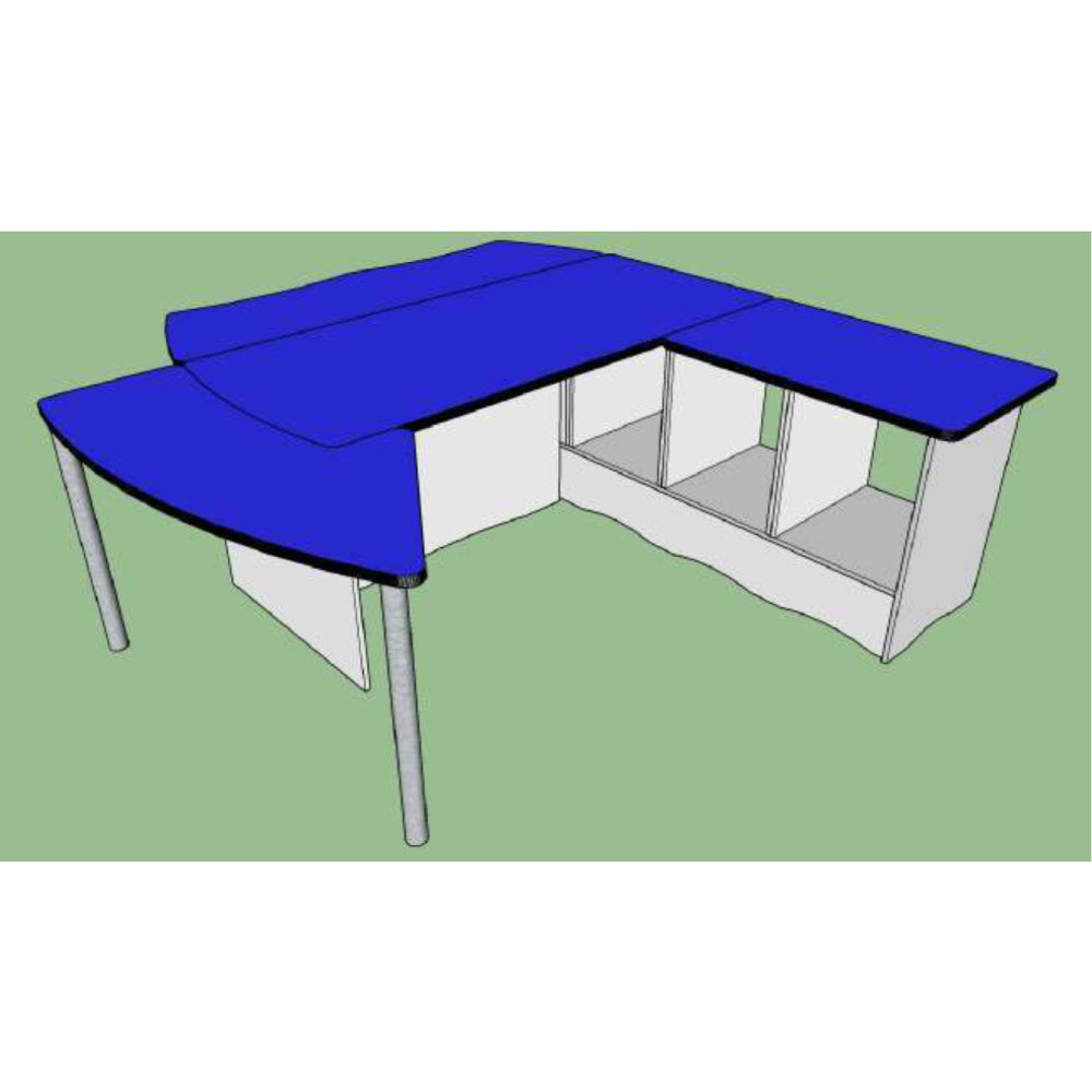 StreamLine SL2PKG15-STD-FM Main Table Configuration 15 (STANDUP)