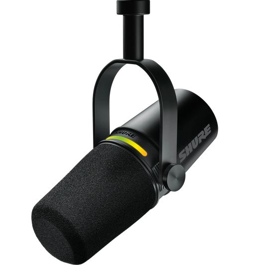 Shure MV7+-K XLR/USB SPEECH MICROPHONE, BLACK