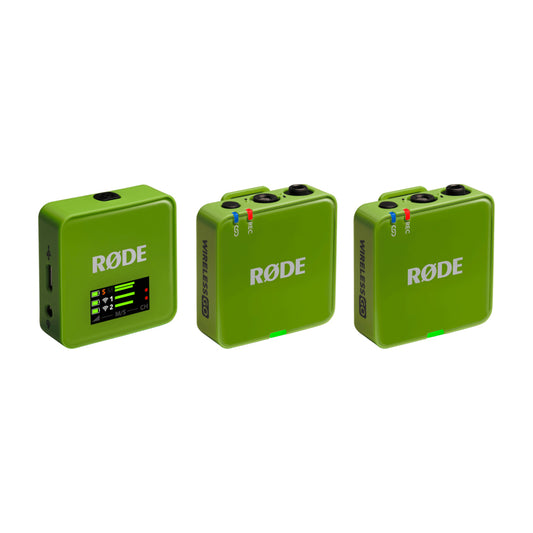Rode Wireless GO (Gen 3) Compact Wireless Microphone System (Green)