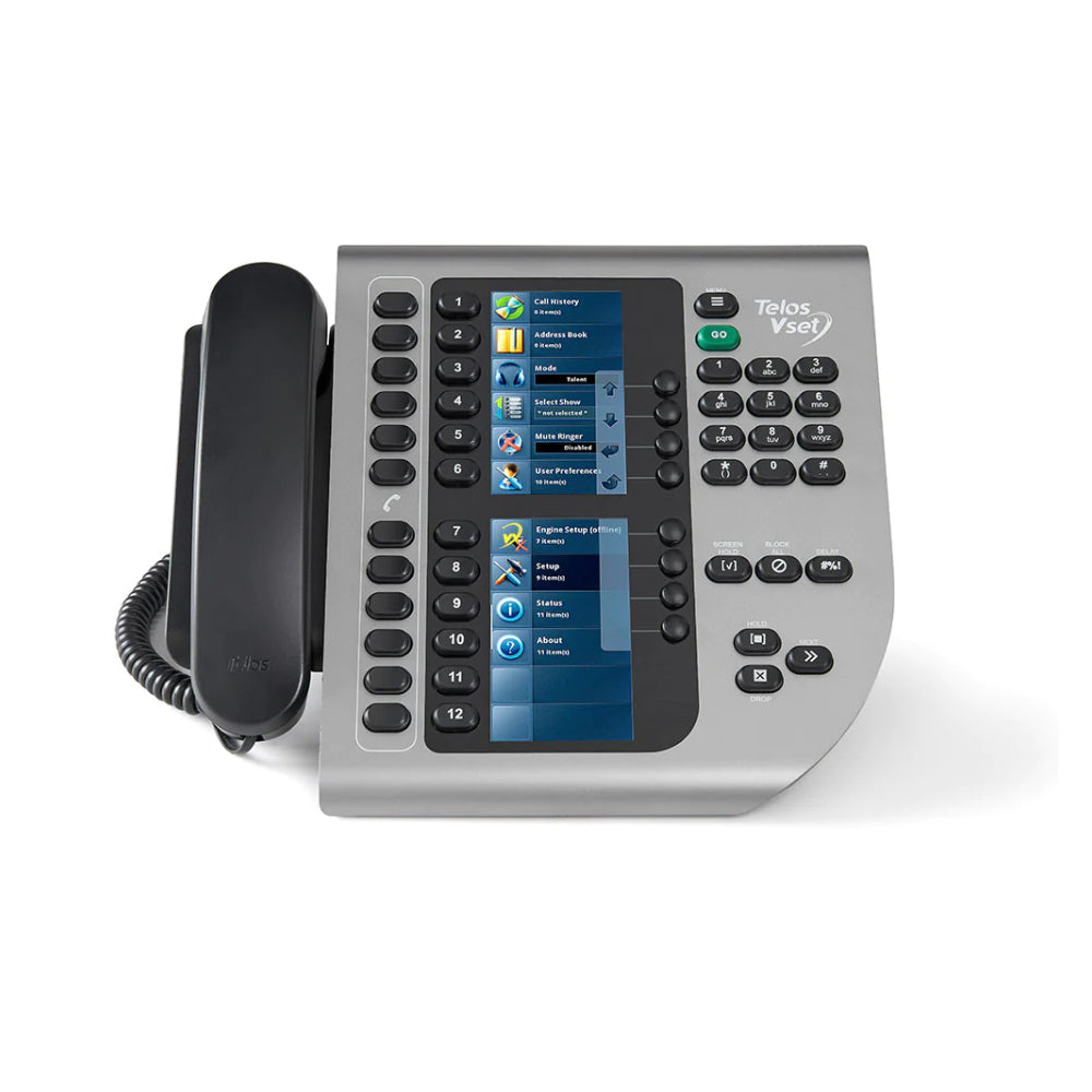 Telos Alliance 2001-00281-000 Telos 2001-00281-000 VSet12 Telephone - (B-Stock)