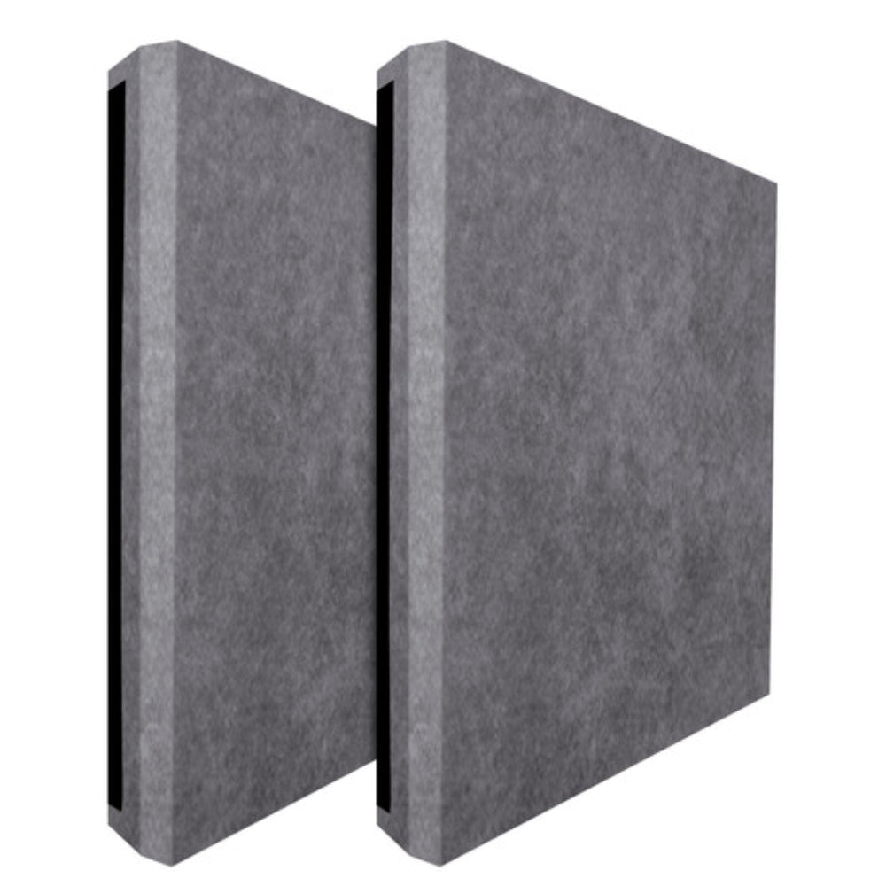 Auralex SLITEGRY_PR SonoLite Panel (24 x 24 x 1", Gray, 2-Pack)
