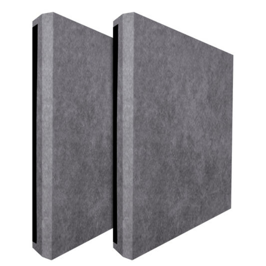 Auralex SLITEGRY_PR SonoLite Panel (24 x 24 x 1", Gray, 2-Pack)