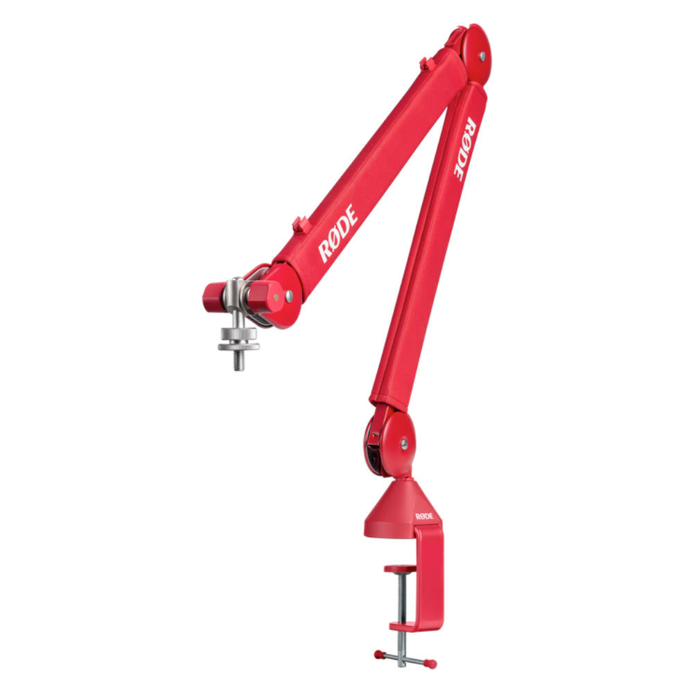 Rode PSA1+ Red Premium Professional Studio Boom Arm with Silent Parallelogram Springs and Integrated Cable Management