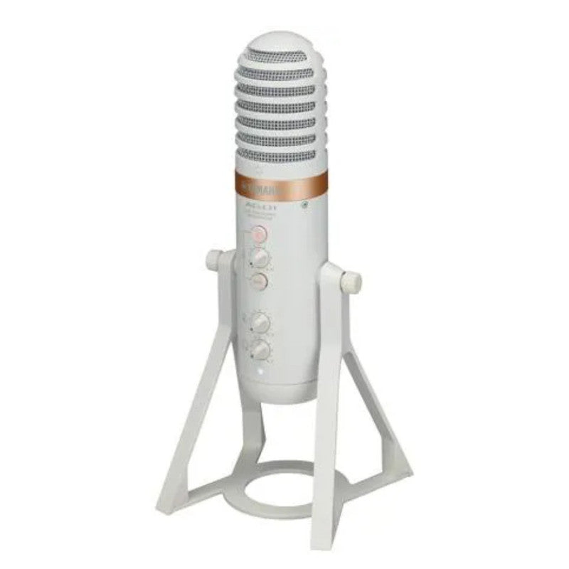 Yamaha AG01 W AG01 Live Streaming USB Microphone (White) - (B-Stock)