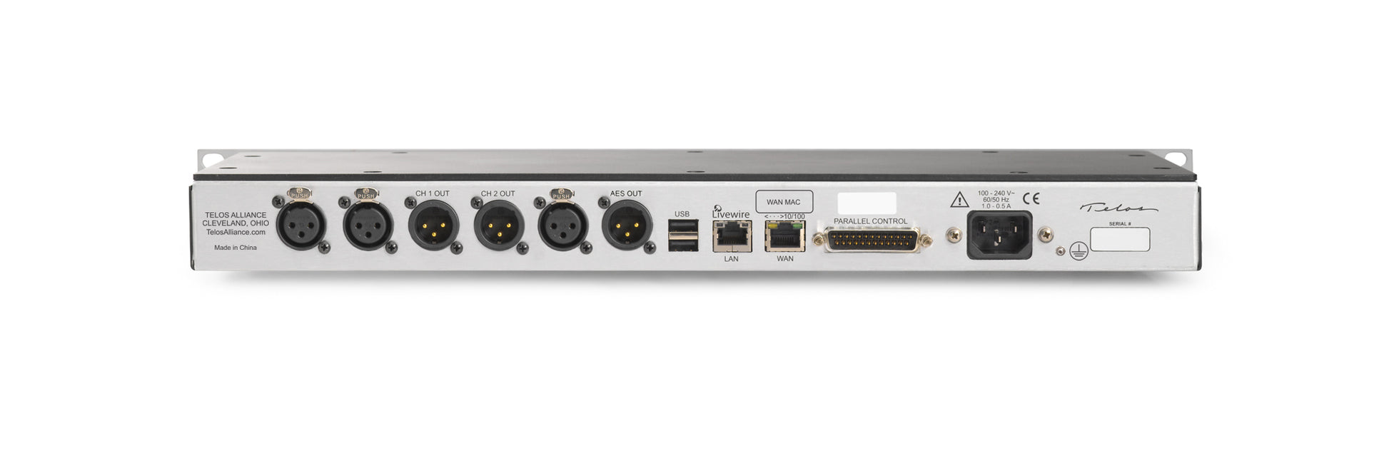 Telos Z/IP ONE Broadcast IP Codec 2001-00289-000 - 305broadcast