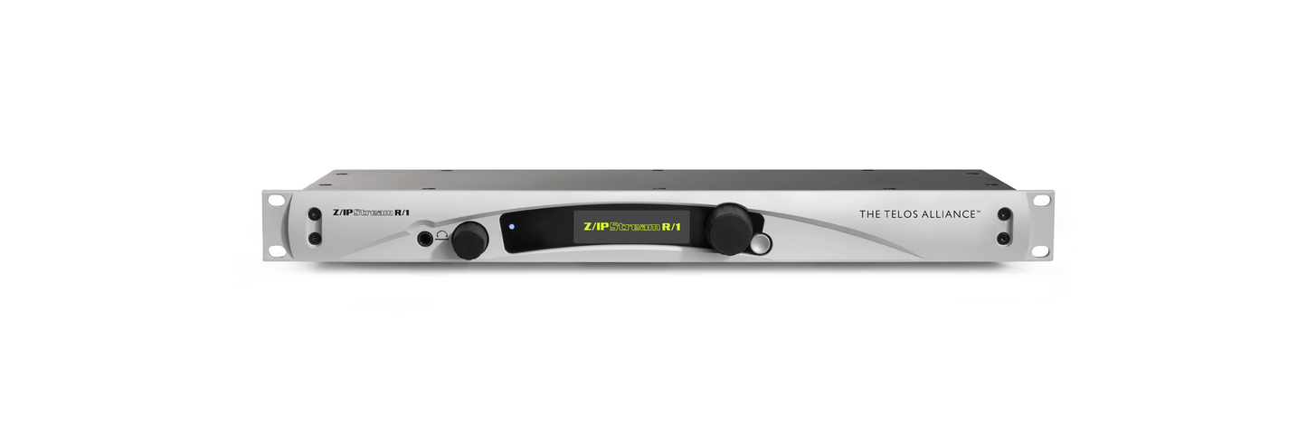 Telos Z/IPStream R/1 Stream Encoder & Processor 2001-00498-000: - 305broadcast