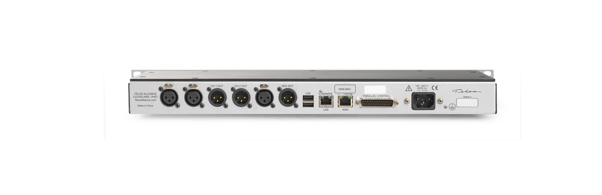 Telos Z/IPStream R/1 Stream Encoder & Processor 2001-00498-000: - 305broadcast
