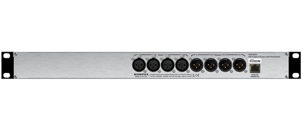 Sonifex AVN-AIO4 4 Input, 4 Output Dante® Interface, PoE - 305broadcast