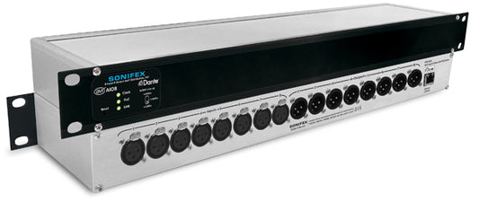 Sonifex AVN-AIO8 8 Input, 8 Output Dante® Interface, PoE - 305broadcast