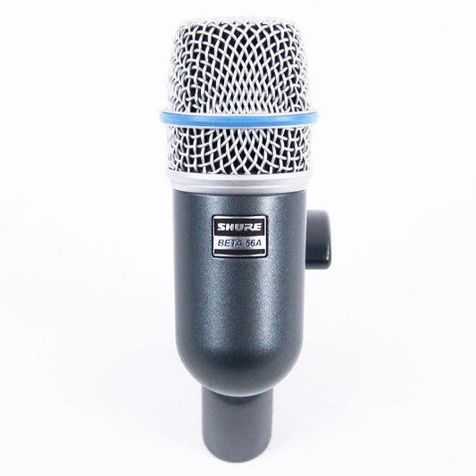 Shure BETA 56A SuperCardioid Swivel-Mount DynaMic Microphone with High Output Neodymium Element, for Instrument Applications