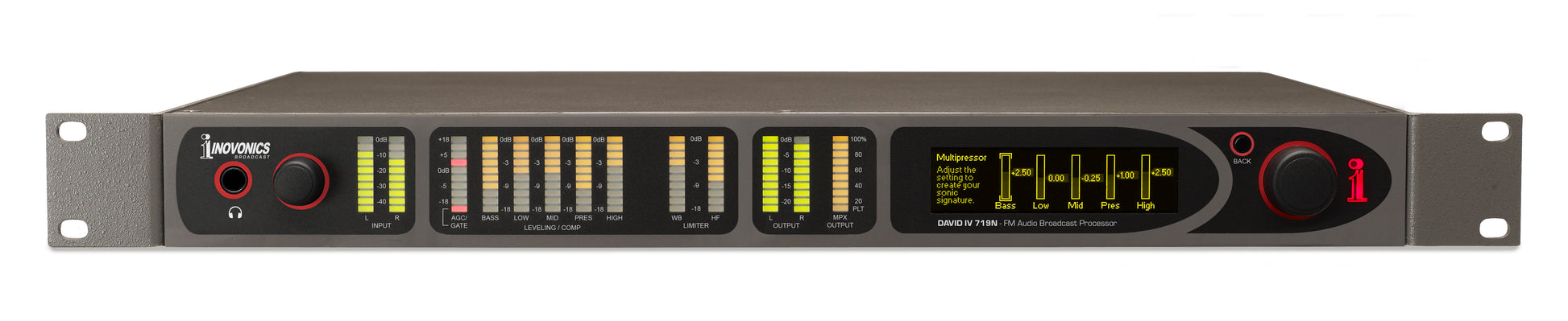 Inovonics 719N - DAVID IV FM/HD™ Broadcast Processor - 305broadcast