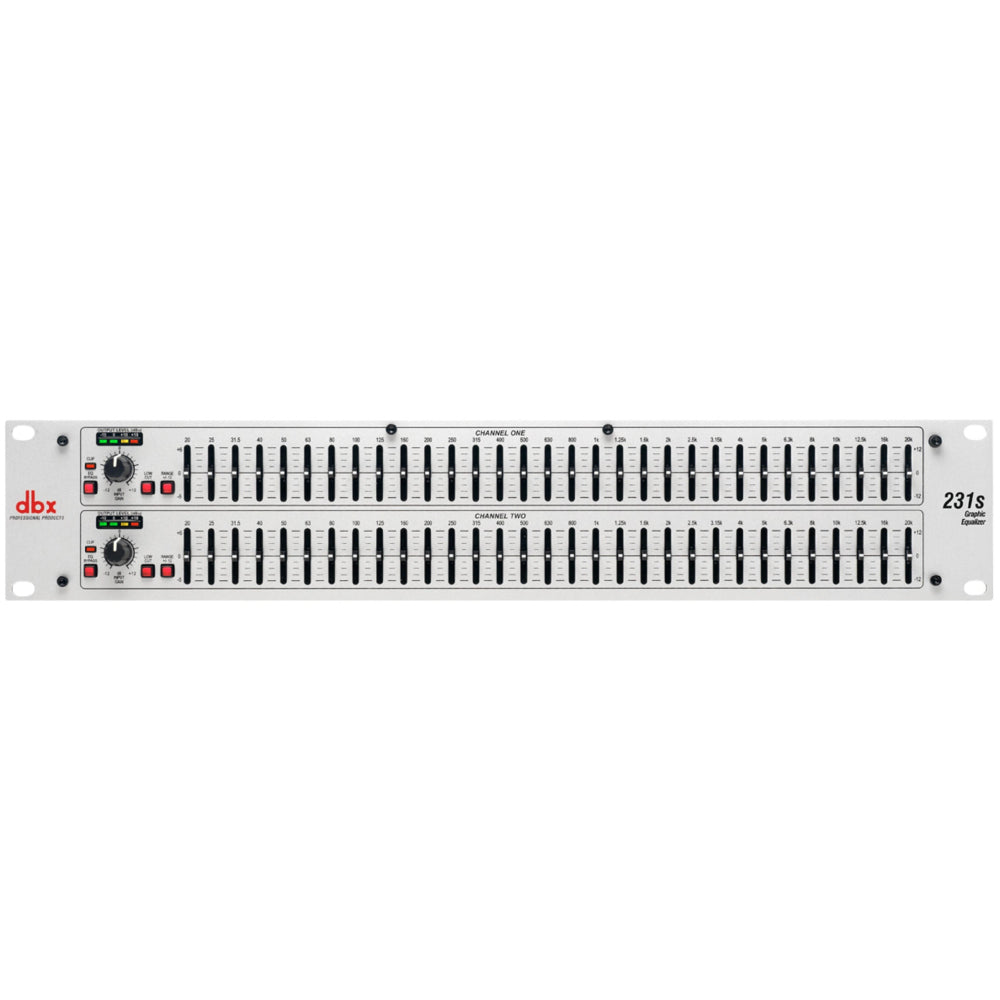 Dbx 231s Dual 31 Band Graphic Equalizer - (B-Stock)