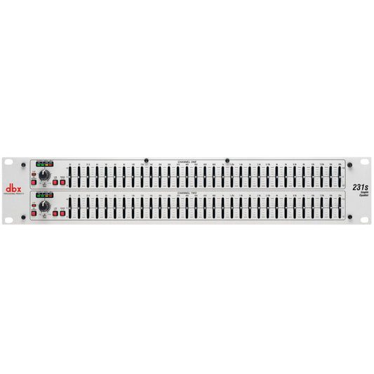 Dbx 231s Dual 31 Band Graphic Equalizer - (B-Stock)