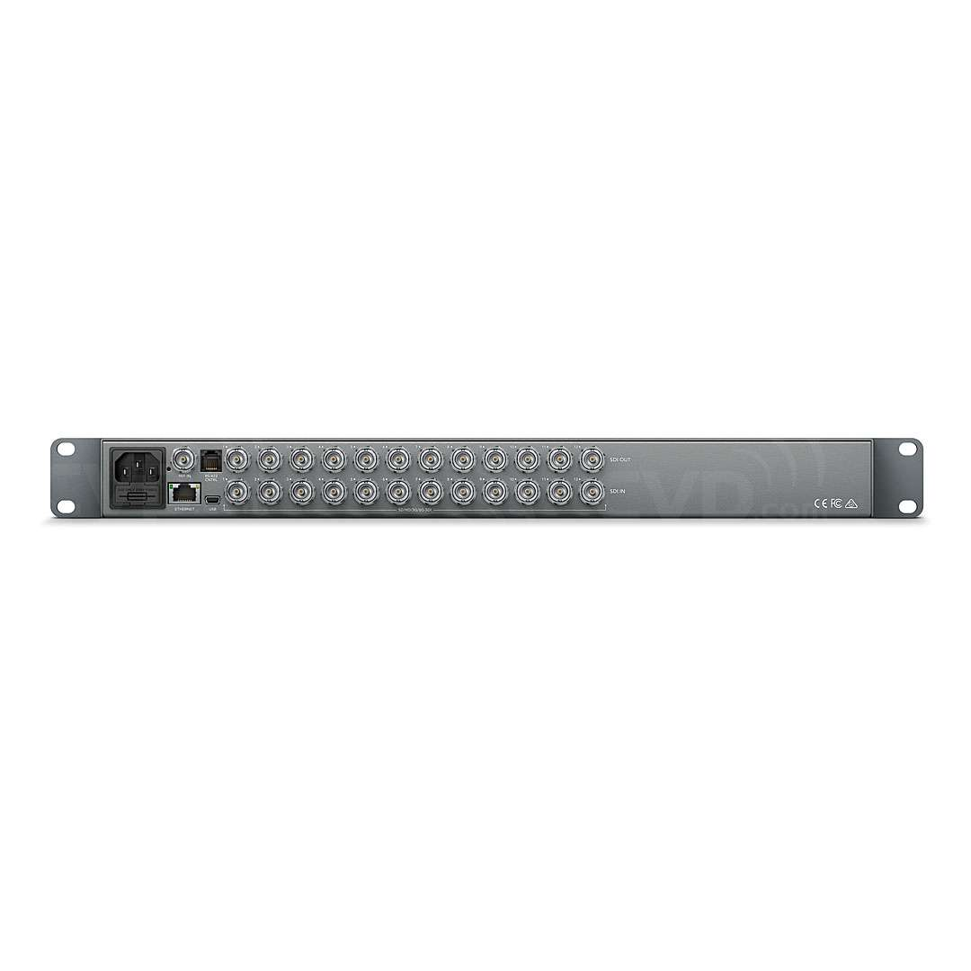 Blackmagic Design BMD-VHUBSMTCS6G1212 Smart Videohub CleanSwitch 12x12 - 305broadcast