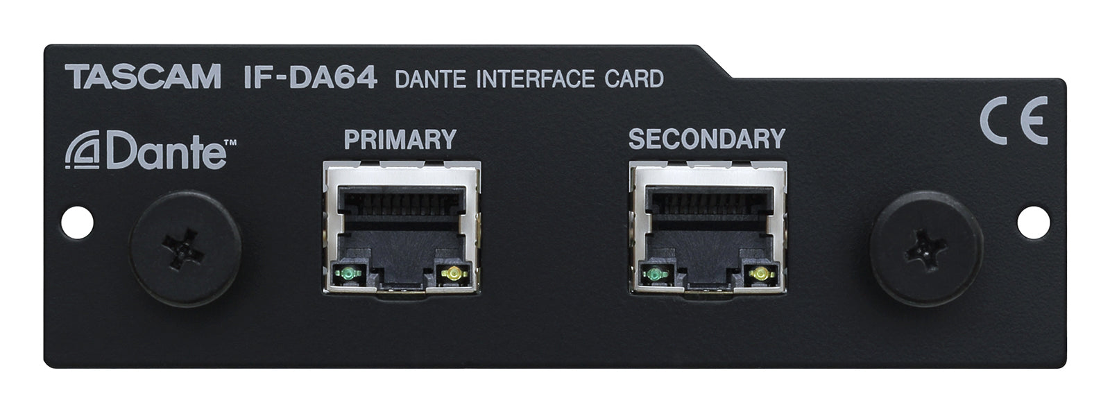 Tascam IF-DA64 64-in/64-out Dante interface card - 305broadcast