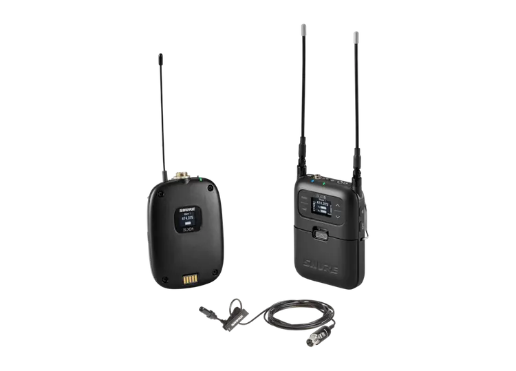Shure SLXD15/DL4B-G58 PORTABLE BP SYS W/ DL4B LAV 470-514MHz
