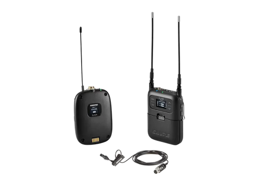 Shure SLXD15/DL4B-G58 PORTABLE BP SYS W/ DL4B LAV 470-514MHz
