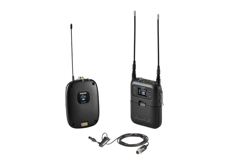 Shure SLXD15/DL4B-H55 PORTABLE BP SYS W/ DL4B LAV 514-558MHz
