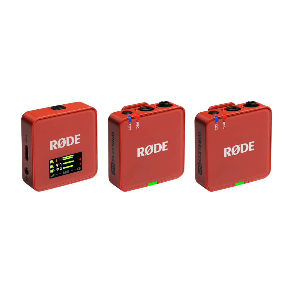 Rode Wireless GO (Gen 3) Compact Wireless Microphone System (Clay)