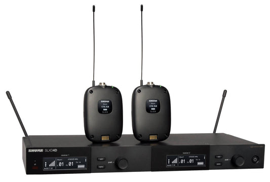 Shure SLXD14D-G58 Dual Channel Digital Wireless Instrument System