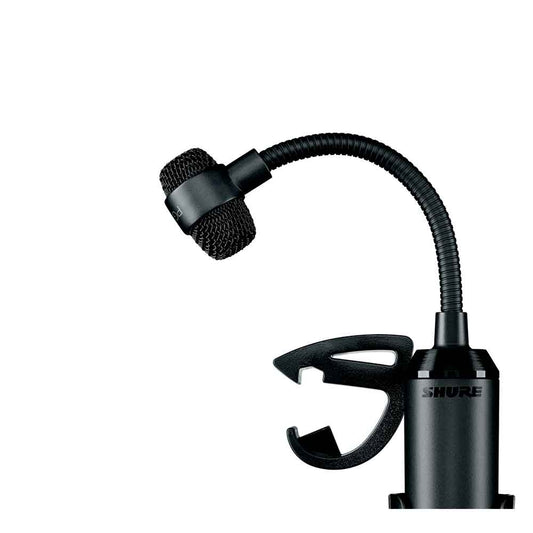 Shure PGA98D-LC Cardioid condenser gooseneck drum microphone - AP98DM drum mount, less cable