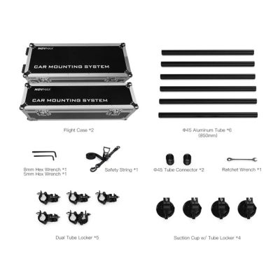 MOVMAX 45mm Car Mounting System Pro Kit - 305broadcast