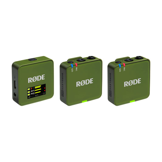 Rode Wireless GO (Gen 3) Compact Wireless Microphone System (Moss)