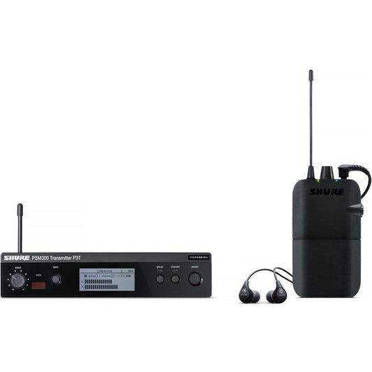 Shure P3TR112GR-H20 PSM300 SYSTEM, WITH SE112-GR EARPHONES