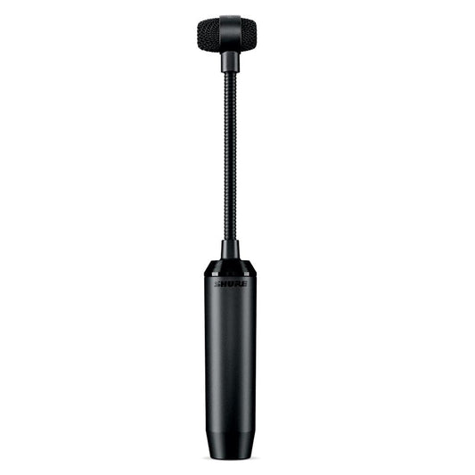 Shure PGA98D-XLR Cardioid condenser gooseneck drum microphone - AP98DM drum mount, XLR-XLR cable