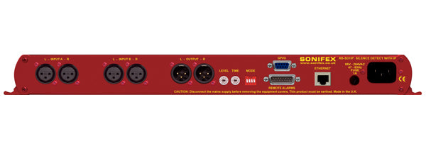 Sonifex RB-SD1IP Silence Detection Unit With Ethernet & USB - 305broadcast