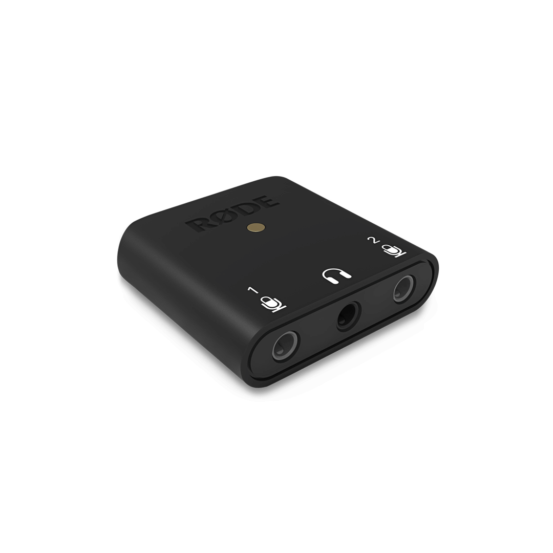 Rode AI-Micro Ultra-Compact Dual-Channel USB Audio Interface for iOS, Android, Mac, and Windows