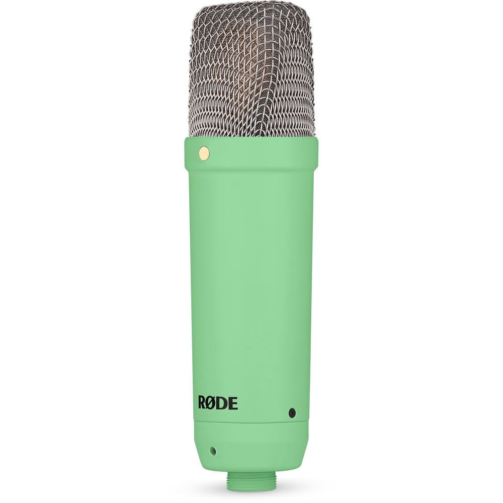 Rode NT1SIGNATUREGREEN NT1 Signature Series Condenser Microphone with Stand - Green - (B-Stock)