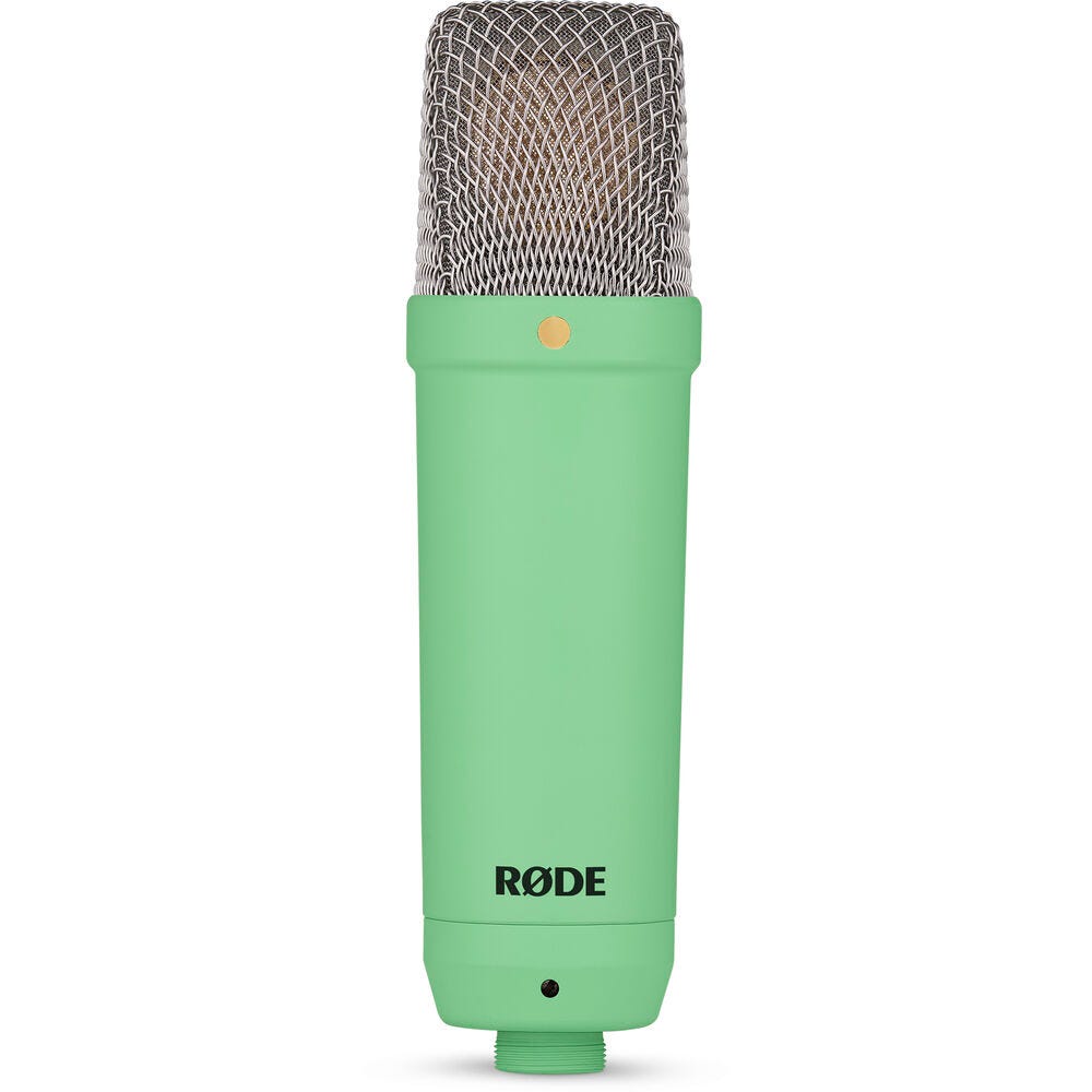 Rode NT1SIGNATUREGREEN NT1 Signature Series Condenser Microphone with Stand - Green - (B-Stock)