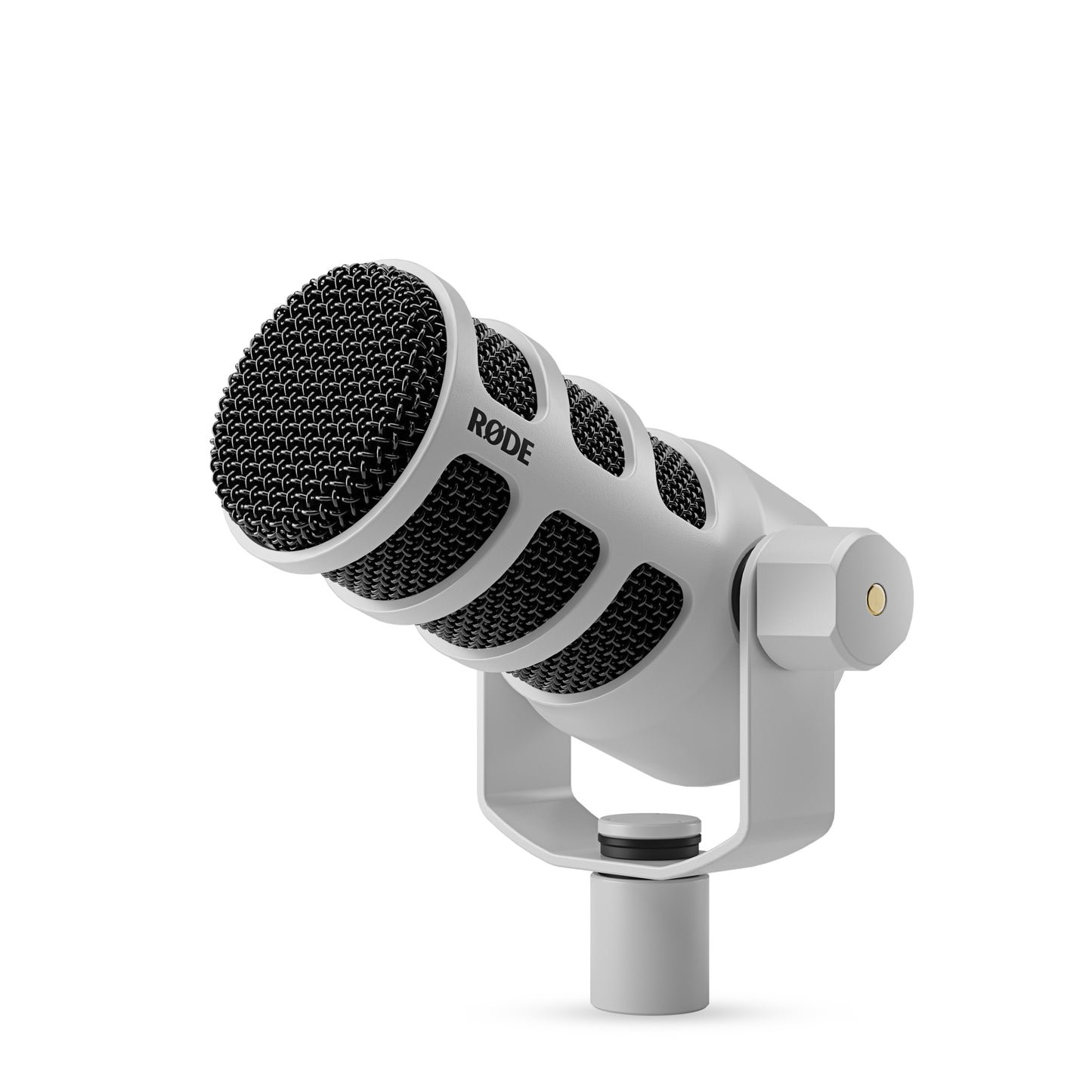 Rode PodMic USB Dynamic Broadcast Microphone with XLR and USB-C Output — White
