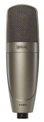 Shure KSM42/SG Large Dual-Diaphragm, Side-Address Condenser Vocal Microphone (Sable Gray)