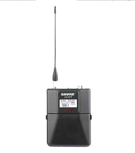 Shure ULXD1=-X52 Digital Wireless Bodypack Transmitter with Miniature 4-Pin Connector