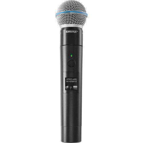 Shure MXW2X/BETA58=-Z10 Microphone - Handheld - BETA58 Cartridge