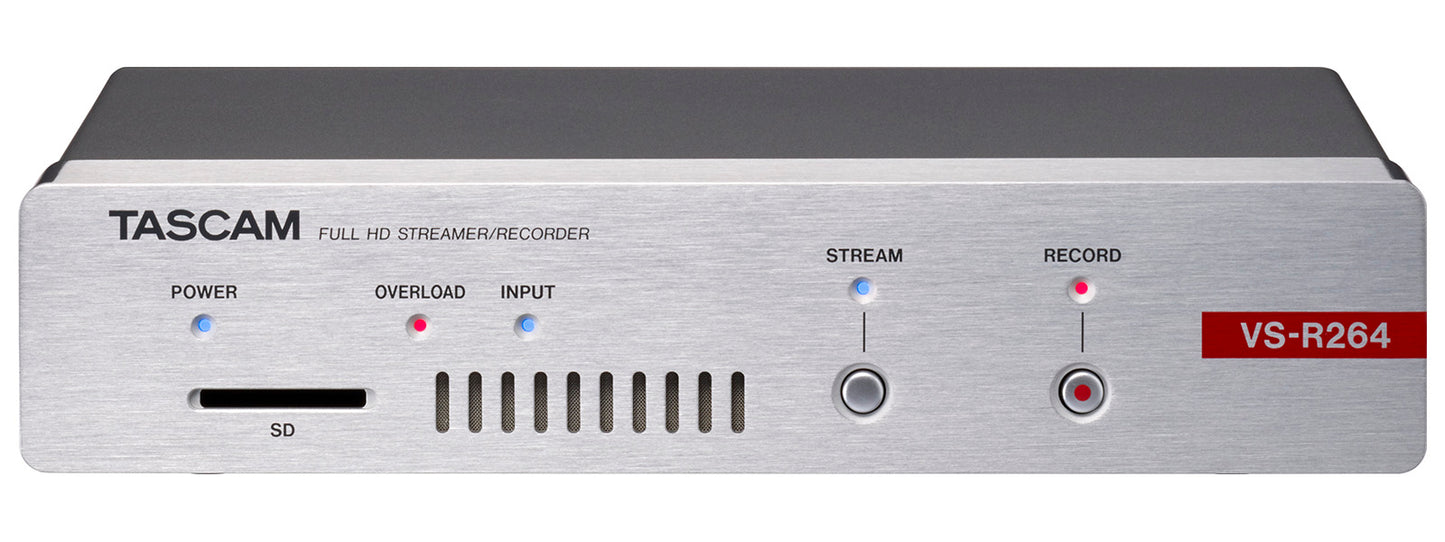 Tascam VS-R264 HD Video Streamer Encoder, Decoder & SD Recorder - 305broadcast