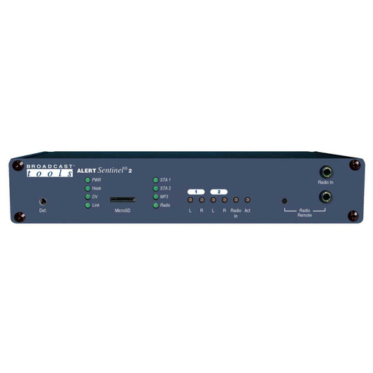 Broadcast Tools Alert Sentinel 2 Two Station Alert Switcher