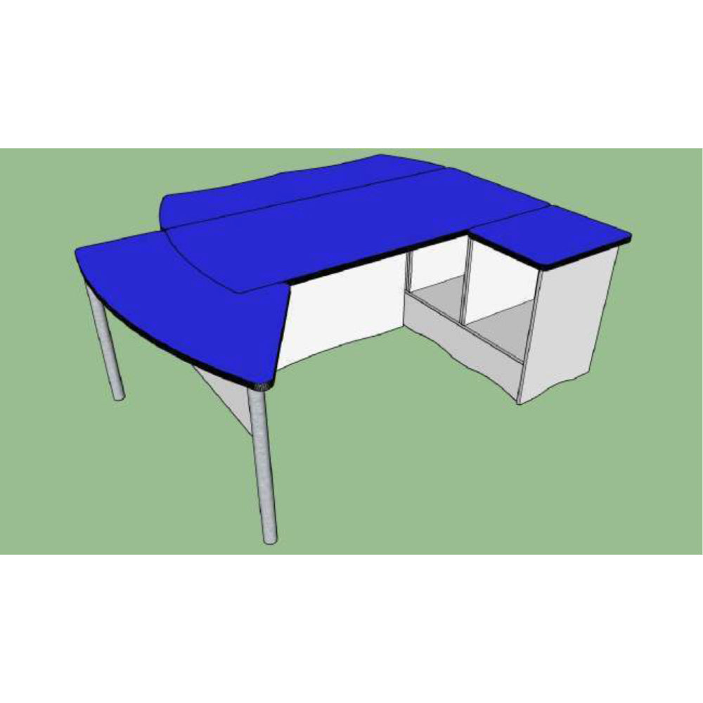StreamLine SL2PKG14-SIT-FM Main Table Configuration 14 (SIT-DOWN)