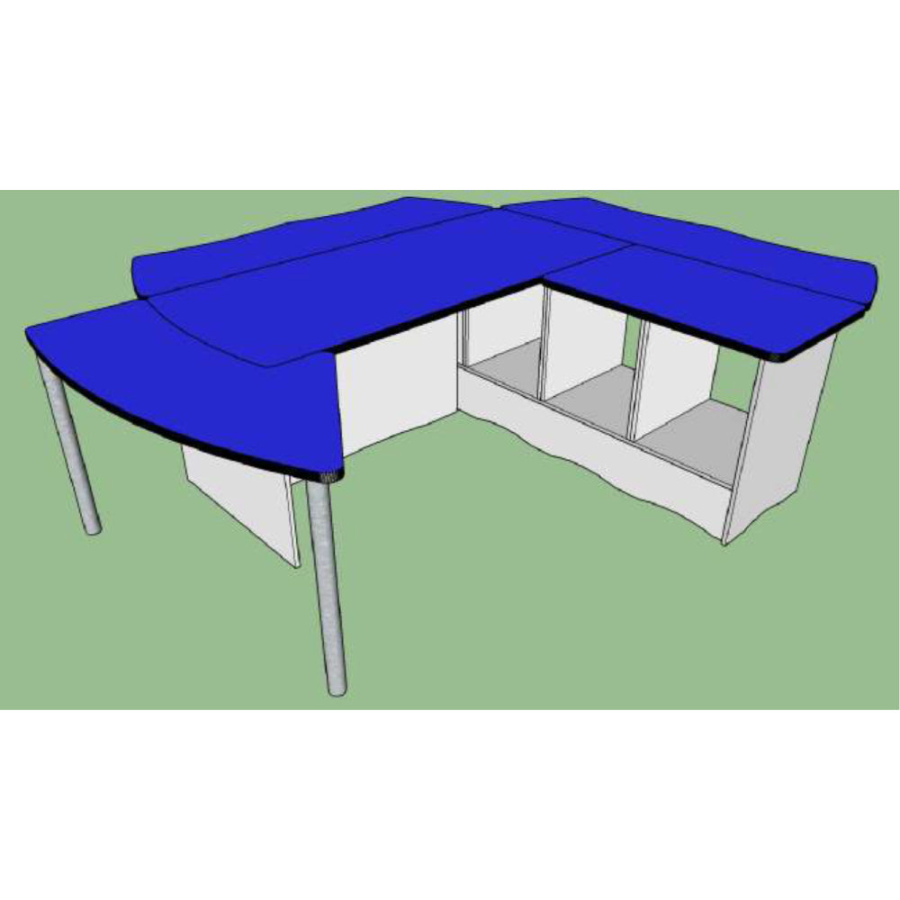 StreamLine SL2PKG16-STD-FM Main Table Configuration 16 (STANDUP)
