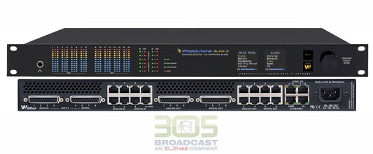 Wheatstone ip88-3 Analogue - Digital Blade IP Audio Console - 305broadcast