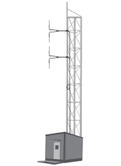 305 Broadcast - 2 Bays Circular Polarization Tuned Antenna System AKG/8  800 W