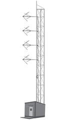 305 Broadcast - 4 BAYS FM ANTENNA SYSTEM FOR 5 KW / AKG7
