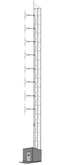 305 Broadcast - 8 Bays Circular Polarization Tuned Antenna System 4.5 KW / AKG8