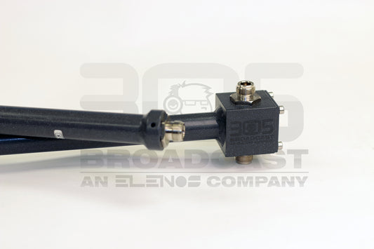 FM Power Divider , 1 step  , 2 Outputs connector N Type x Input N Type - 305broadcast